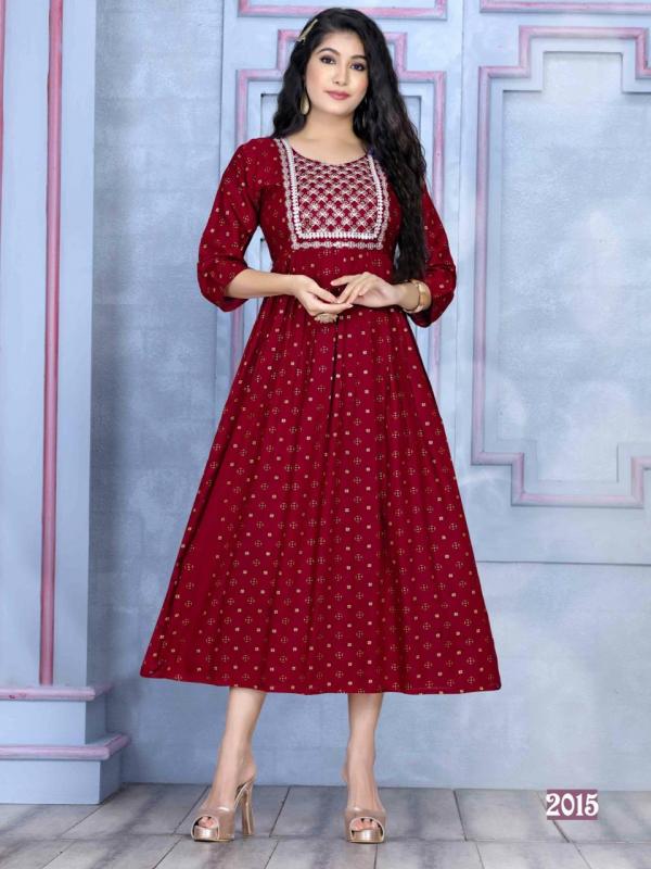 Beauty Arunima Vol 3 Rayon Designer Exclusive Kurti Collection